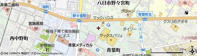 滋賀県東近江市青葉町1-4周辺の地図