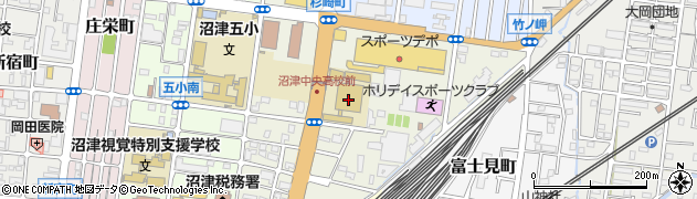 沼津中央高等学校周辺の地図