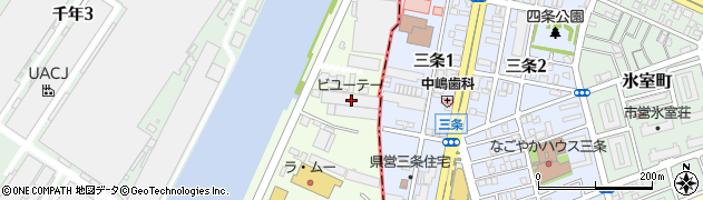 愛知県名古屋市港区木場町2周辺の地図