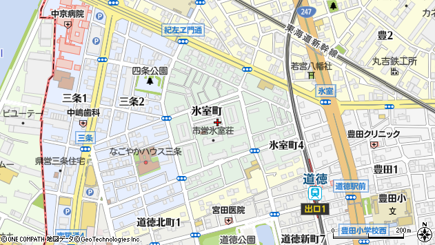 〒457-0865 愛知県名古屋市南区氷室町の地図