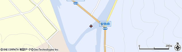 安積橋周辺の地図