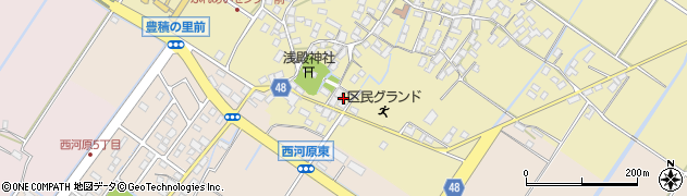 滋賀県野洲市比留田700-1周辺の地図