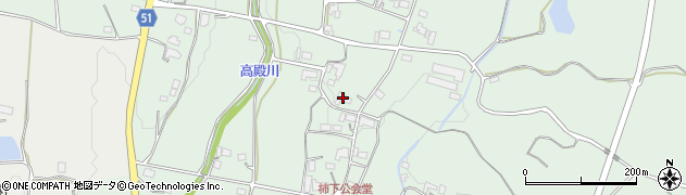 岡山県勝田郡奈義町柿779周辺の地図
