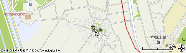 滋賀県守山市服部町1225周辺の地図