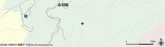 愛知県豊田市野林町（赤羽根）周辺の地図
