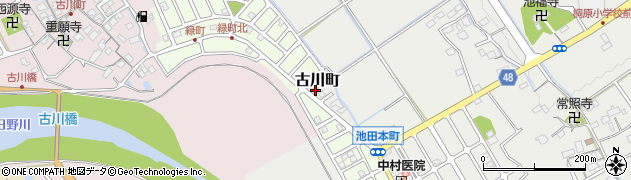滋賀県近江八幡市古川町792周辺の地図