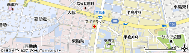 スギドラッグ弥富店周辺の地図