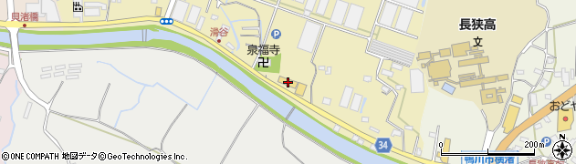 千葉県鴨川市滑谷68周辺の地図
