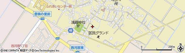 滋賀県野洲市比留田688周辺の地図