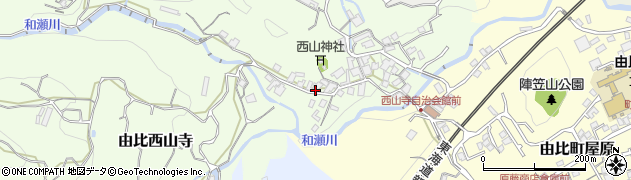 静岡県静岡市清水区由比西山寺周辺の地図
