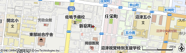 新宿町1号公園周辺の地図
