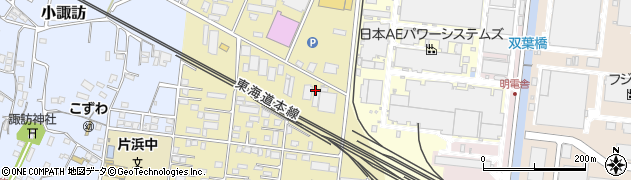 橋本総業株式会社　静岡支店周辺の地図