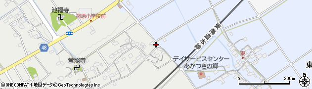 滋賀県近江八幡市池田本町583周辺の地図