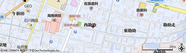 愛知県弥富市前ケ須町周辺の地図