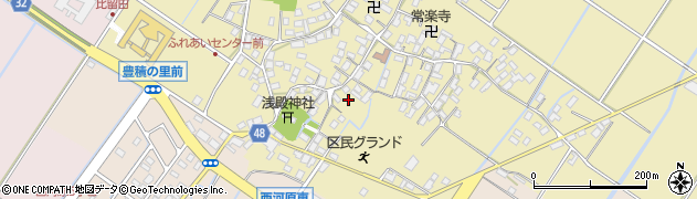 滋賀県野洲市比留田668-5周辺の地図