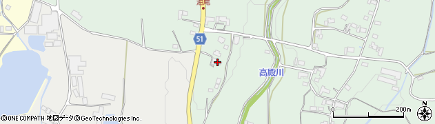 岡山県勝田郡奈義町柿349周辺の地図