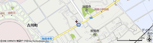 滋賀県近江八幡市池田本町737周辺の地図