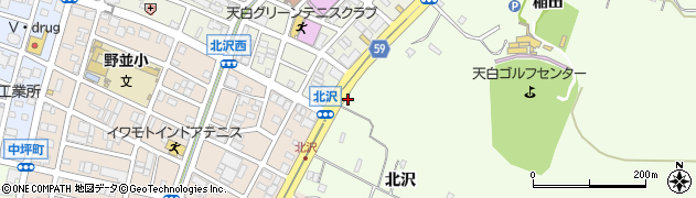 愛知県名古屋市天白区天白町大字野並（山ノ神）周辺の地図
