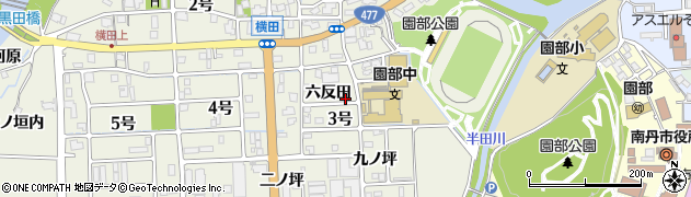 京都府南丹市園部町横田（３号）周辺の地図