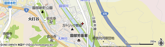 京都府南丹市園部町木崎町正尺周辺の地図