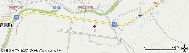 京都府京都市左京区静市静原町1548周辺の地図