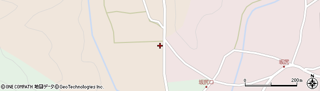 兵庫県丹波市山南町五ケ野172周辺の地図