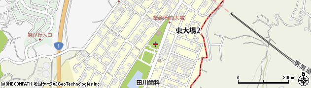 静岡県三島市東大場周辺の地図