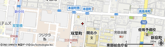 市営アパート周辺の地図