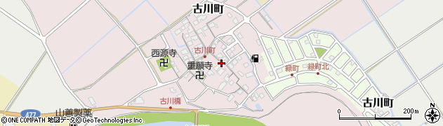 滋賀県近江八幡市古川町844周辺の地図