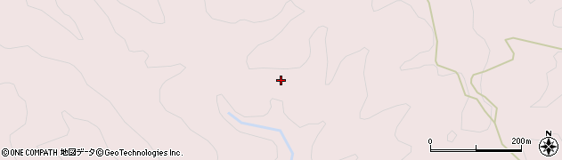 愛知県東栄町（北設楽郡）東薗目（葭ノ島）周辺の地図
