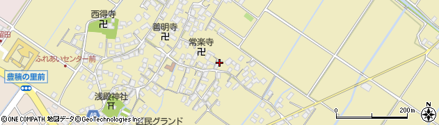 滋賀県野洲市比留田92周辺の地図