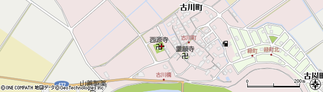 滋賀県近江八幡市古川町465周辺の地図