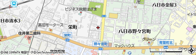 米徳生菓子店周辺の地図
