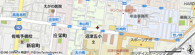 ニッポンレンタカー沼津バン・トラックセンター営業所周辺の地図