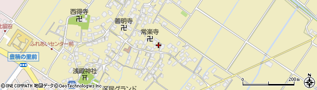 滋賀県野洲市比留田91周辺の地図