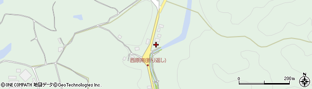岡山県勝田郡奈義町西原672周辺の地図