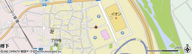 三重県いなべ市大安町高柳周辺の地図