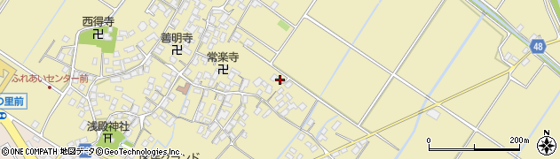 滋賀県野洲市比留田3216周辺の地図