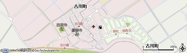 滋賀県近江八幡市古川町839周辺の地図