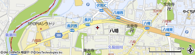 静岡県駿東郡清水町八幡64周辺の地図