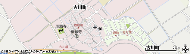 滋賀県近江八幡市古川町838周辺の地図
