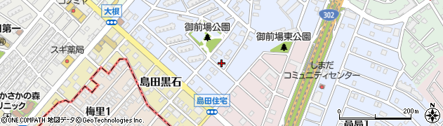 愛知県名古屋市天白区御前場町98周辺の地図