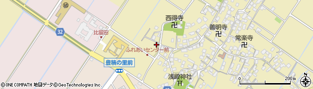 滋賀県野洲市比留田3302周辺の地図