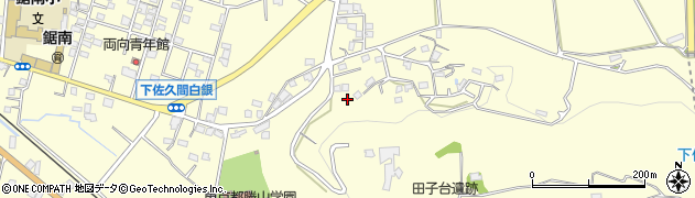 千葉県鋸南町（安房郡）下佐久間周辺の地図