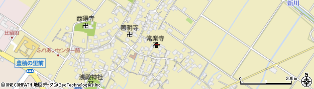 滋賀県野洲市比留田85周辺の地図