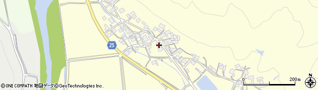 京都府南丹市八木町船枝（田井中）周辺の地図