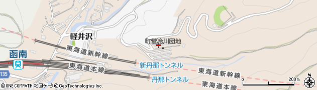 静岡県田方郡函南町桑原1295周辺の地図