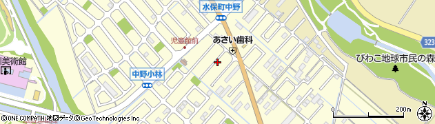 滋賀県守山市水保町1158周辺の地図