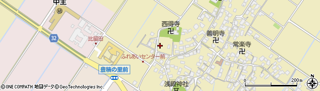 滋賀県野洲市比留田856周辺の地図