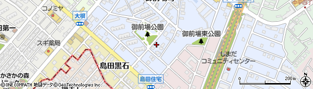 愛知県名古屋市天白区御前場町86周辺の地図